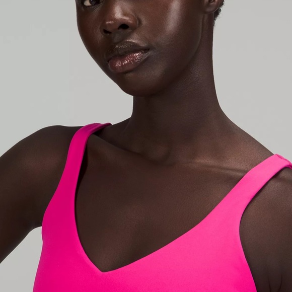 LULULEMON ALIGN WAIST SONIC PINK TANK SZ 6 - Picture 4 of 4